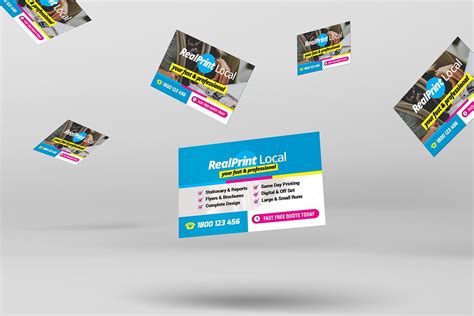 Design business cards in any style and for any profession using our collection of beautiful templates and layouts. Print Shop Business Card Template - PSD, Ai & Vector ...