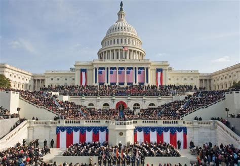 Presidential Inaugurations A Capitol Parade On A Cold Winters Day