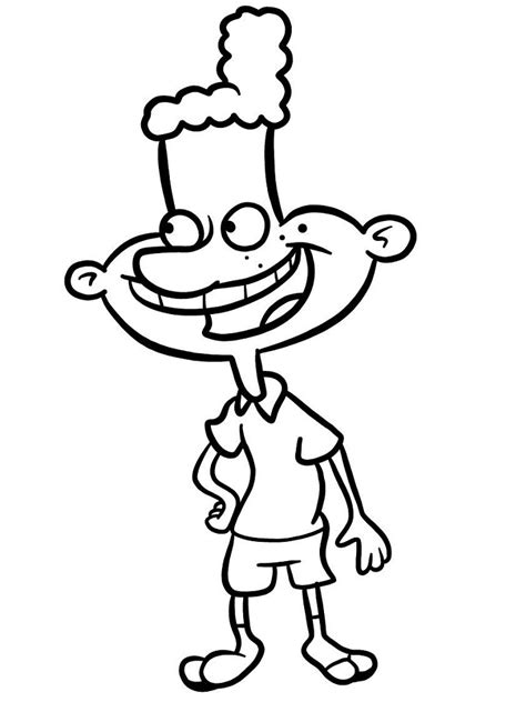 Hey Arnold Coloring Pages Free Printable Coloring Pages For Kids