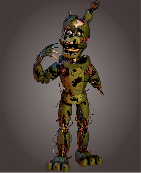 William Afton V2 FFPS FNAF 6 By ChuizaProductions Fnaf 1 Anime