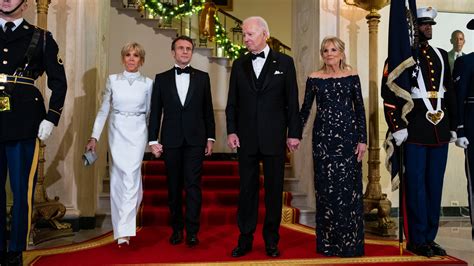 At The State Dinner Jill Biden Revives The Oscar De La Renta Tradition