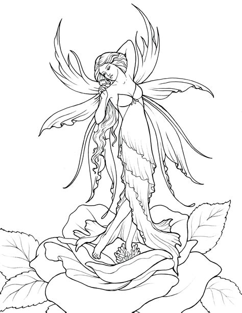 Brian Froud Fairy Sketches Drawings Sketch Coloring Page