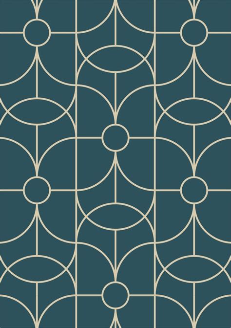 Geometric Art Deco Patterns A Pattern Graphic By Tifftuff Art Deco