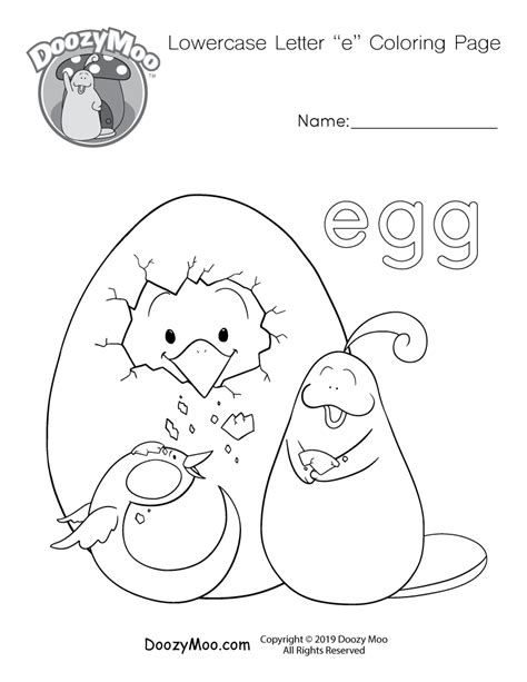 Gambar Cute Alphabet Coloring Pages Free Printables Doozy Moo Small