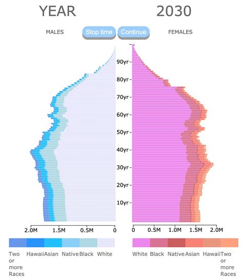 United States Population Pyramid