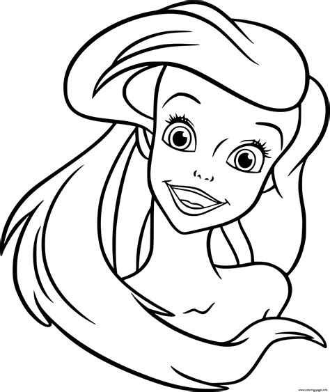 Little Mermaid Coloring Pages To Download And Print For Free Mermaid