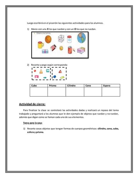 Secuencia didáctica matemática geometría PDF