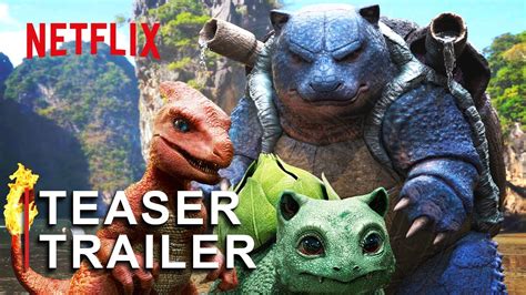 Pokémon Live Action Series 2025 Netflix Teaser Trailer Concept