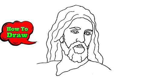 How To Draw Jesus Step By Step