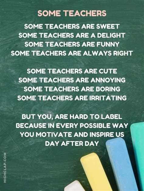 25 Best Teachers Day Poems To Express Gratitude And Love Teacher