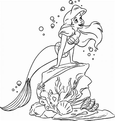 Ariel Coloring Pages