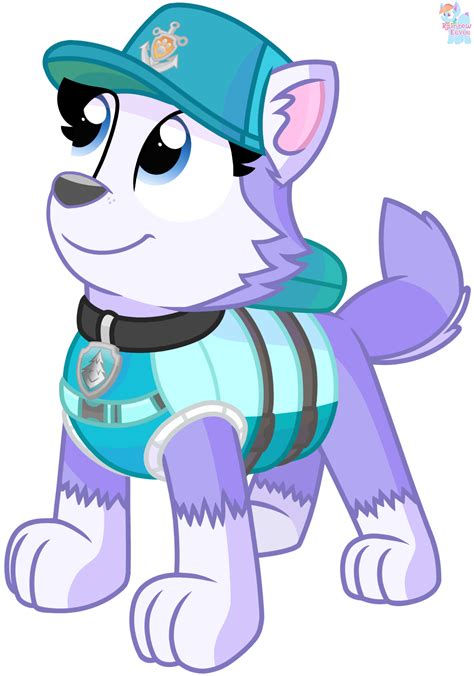 Sea Patrol Everest Paw Patrol Vector By Rainboweeveede On Newgrounds