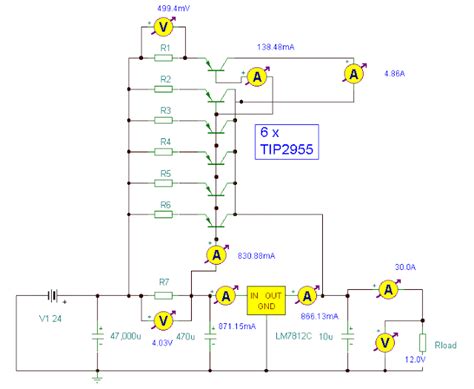 12v Power Supply Circuit Diagram