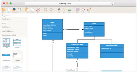 Create Class Diagrams Online With Creately Uml