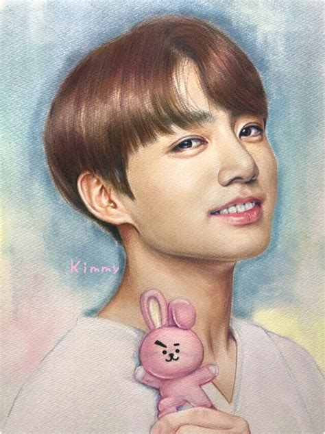 Jungkook Bts Art Jungkook Fanart Kpop Fanart Art Journal Therapy