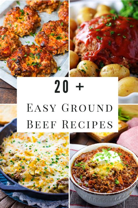 Easy Ground Beef Recipes | Ground beef recipes easy ...