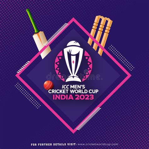 Icc Cricket World Cup Logo Vector Illustration Editorial Photo