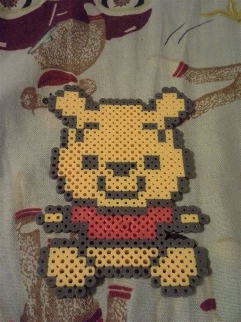 Winnie The Poo By SandraDeVampire On DeviantART Perler Bead Disney