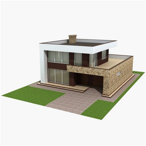 3d Model Modern House