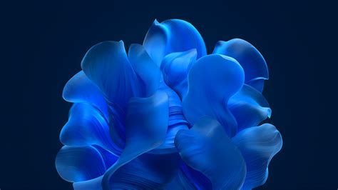 Windows 11 Bloom Blue Uhd 4k Wallpaper Pixelzcc