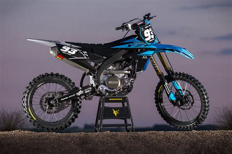 Custom Yamaha Motocross Graphics Kit ‘core 2 Custom Dirt Bike