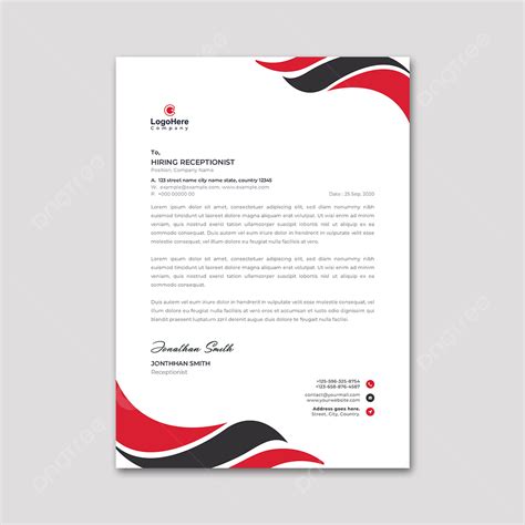 Premium Corporate Letterhead Design Template Template Download On Pngtree