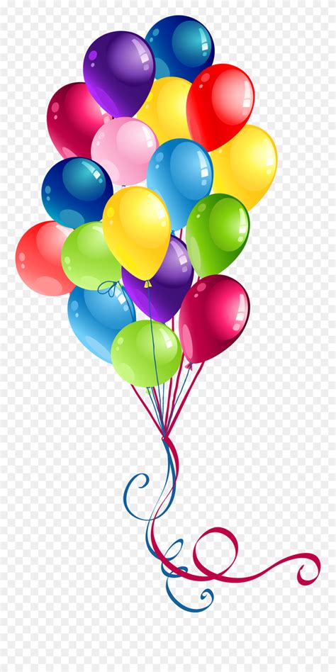 Birth Clipart Balloon Happy Birthday Balloons Clipart Png Download