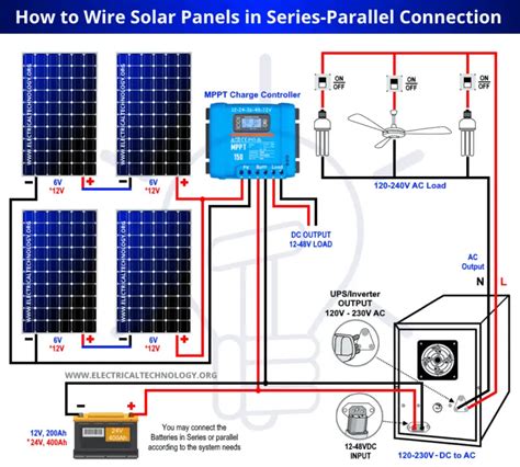 How To Wire Solar Panels In Series Parallel Configuration