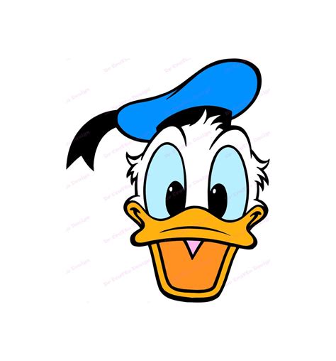 Donald Duck Svg 14 Svg Dxf Cricut Silhouette Cut File Instant