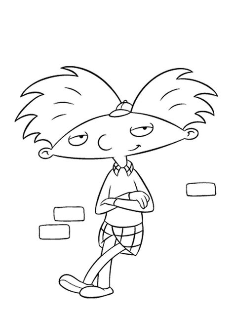 Hey Arnold Coloring Pages