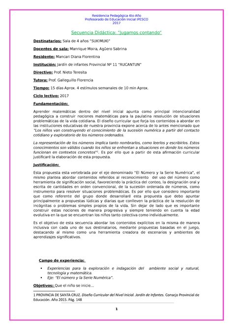 Secuencia Didáctica Matematica de la piramides de pi Profesorado de