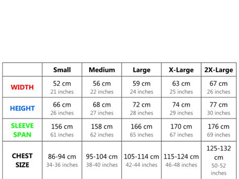 Use the table below to check how close an individual with a height of 170cm is to going up or down an inch in height. size_guide