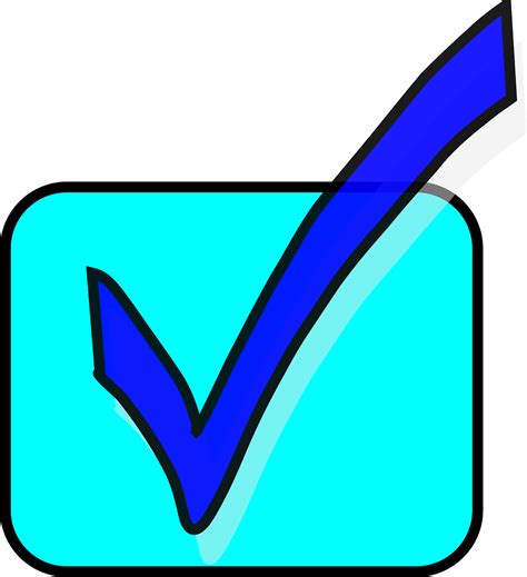 Check Box Tick Mark Tick Check Png Image Contreng Vector Clipart