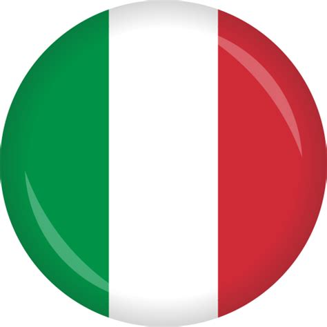 il trikoˈloːre), is the national flag of italy.it is a tricolour featuring three equally sized vertical pales of green, white and red, national colours of italy, with the green at the hoist side, as defined by article 12 of the. Button "Italien Flagge" Ø 50 mm