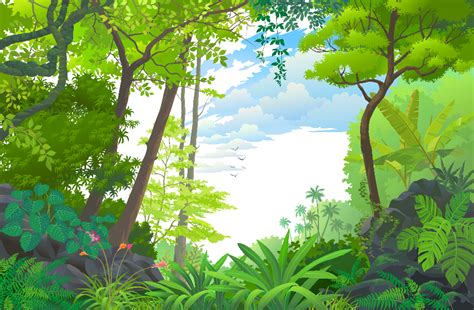 Download High Quality Forest Clipart Vector Transparent Png Images