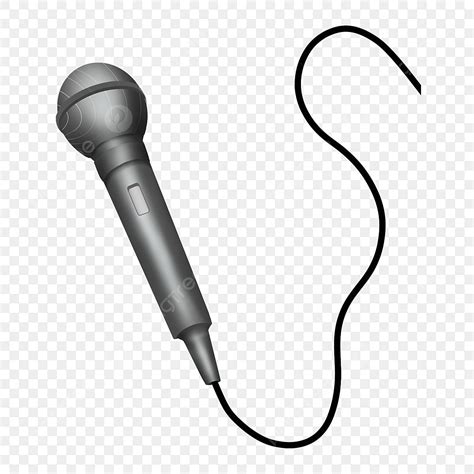 Wire Hd Transparent Wired Microphone Clip Art Wired Button Round