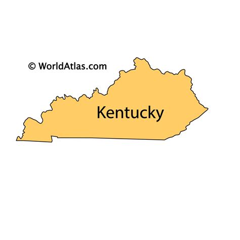 Kentucky Maps And Facts World Atlas