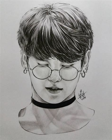 Jungkook Drawing At Explore Collection Of Jungkook