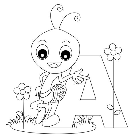 Whole Alphabet Coloring Pages Free Printable Coloring Home Toddler