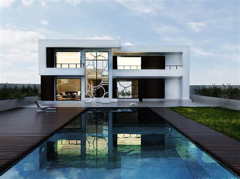 Modern House 3d Model Cgtrader