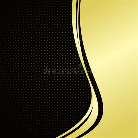 Elegant Background Gold And Black Stock Vector Illustration Of