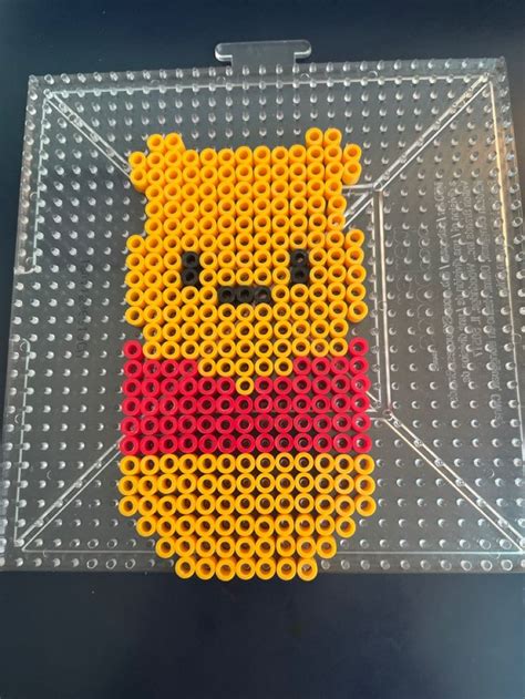 Winnie The Pooh Ive Made In 2024 Easy Perler Beads Ideas Hama