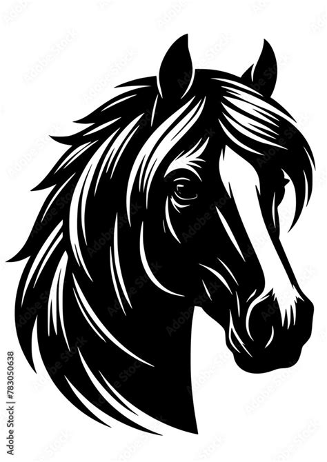 Horse Svg Horse Head Svg Horse Silhouette Horse Lover Svg Horseshoe