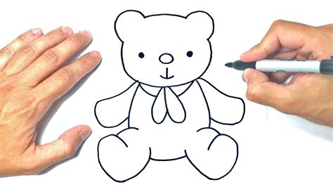 Como Dibujar Un Osito De Peluche Paso A Paso Easy Drawings Dibujos