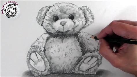 Como Dibujar Un Oso De Peluche Con Lapiz Muy Facil Paso A Paso