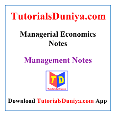 Managerial Economics Handwritten Notes PDF