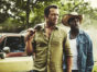 Hap and Leonard TV show on SundanceTV: canceled, no season 4 (canceled or renewed?); Pictured: James Purefoy as Hap Collins and Michael Kenneth Williams as Leonard Pine