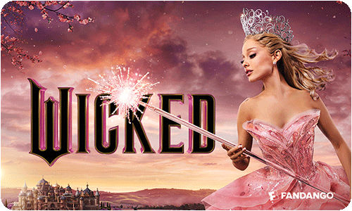 Select Wicked Glinda looking at Wand Virtual Card