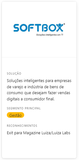 Softbox -  Empresa de tecnologia de Uberlândia