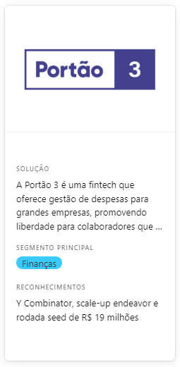 Portão3 - Startup de Uberlândia